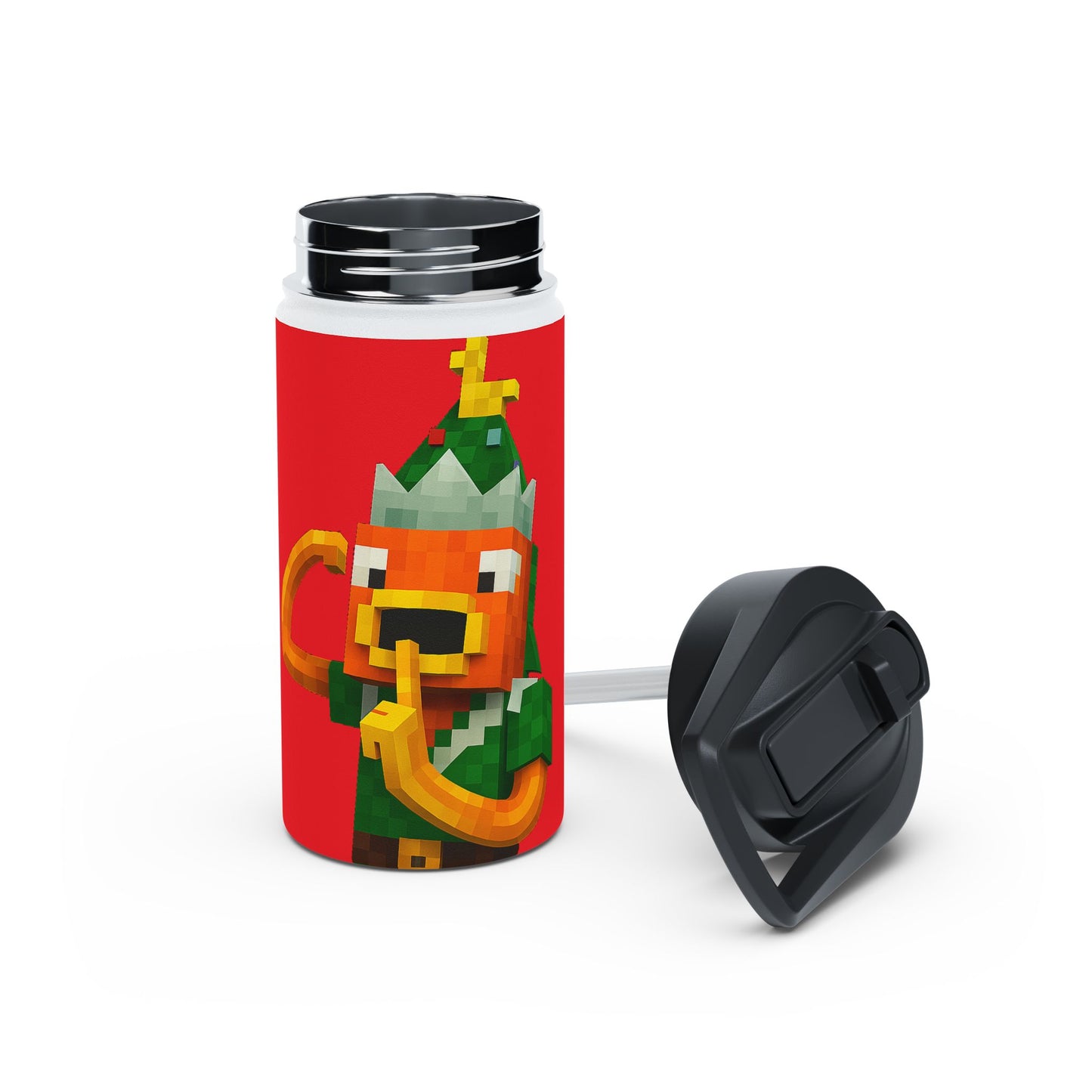 Edelstahl-Wasserflasche, Standarddeckel