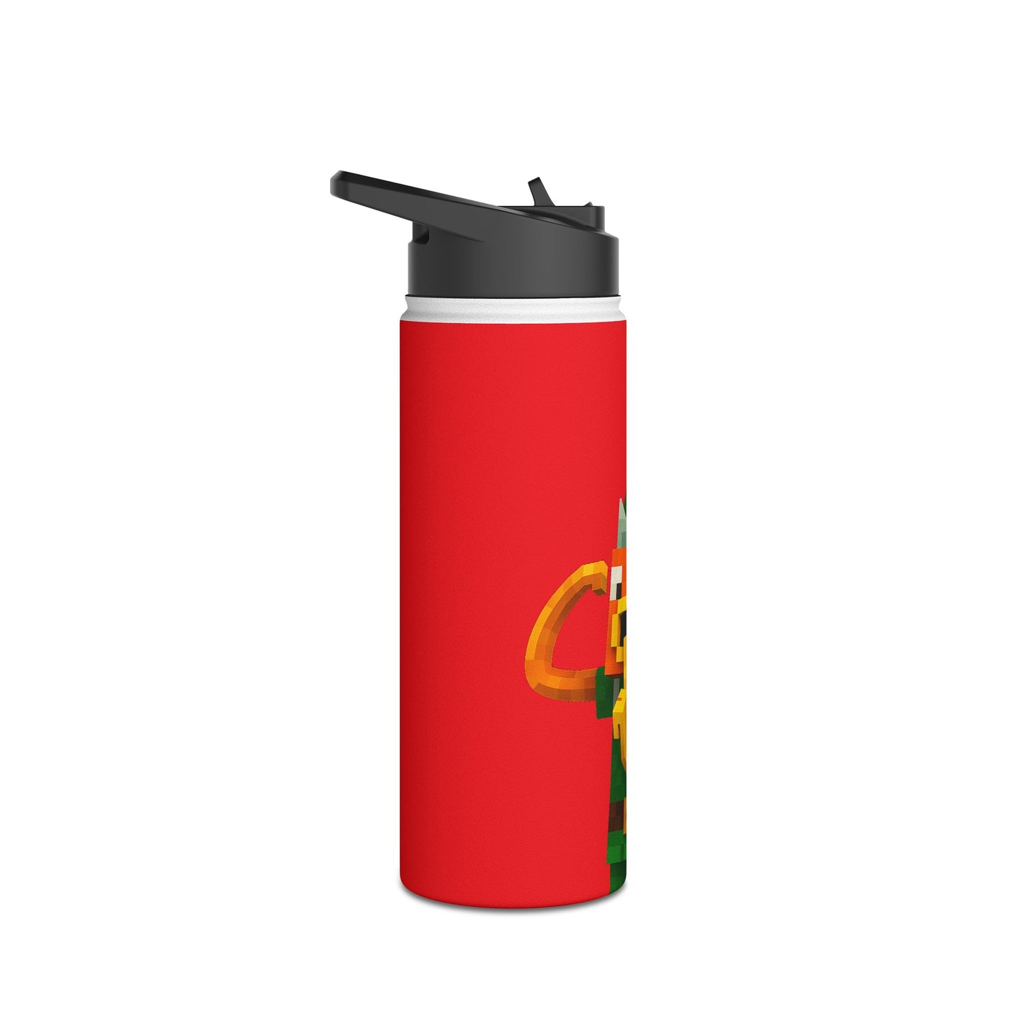 Edelstahl-Wasserflasche, Standarddeckel