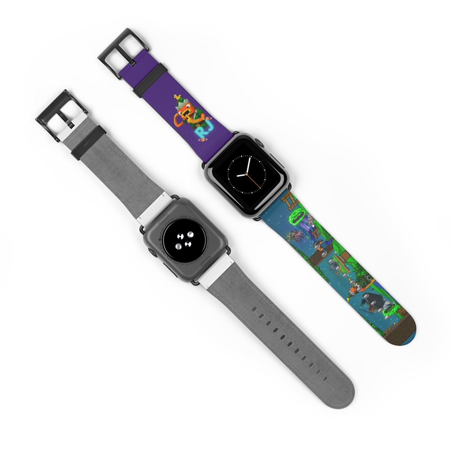 🪐Bracelet de montre RJ  ludique et aventureux, bracelet de montre connectée coloré, accessoire gaming, cadeau amusant pour gamers, accessoire .🪐