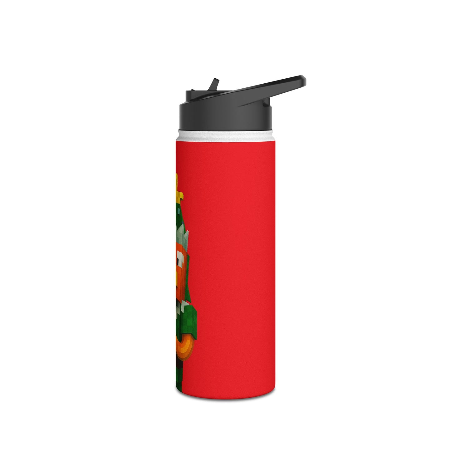 Edelstahl-Wasserflasche, Standarddeckel