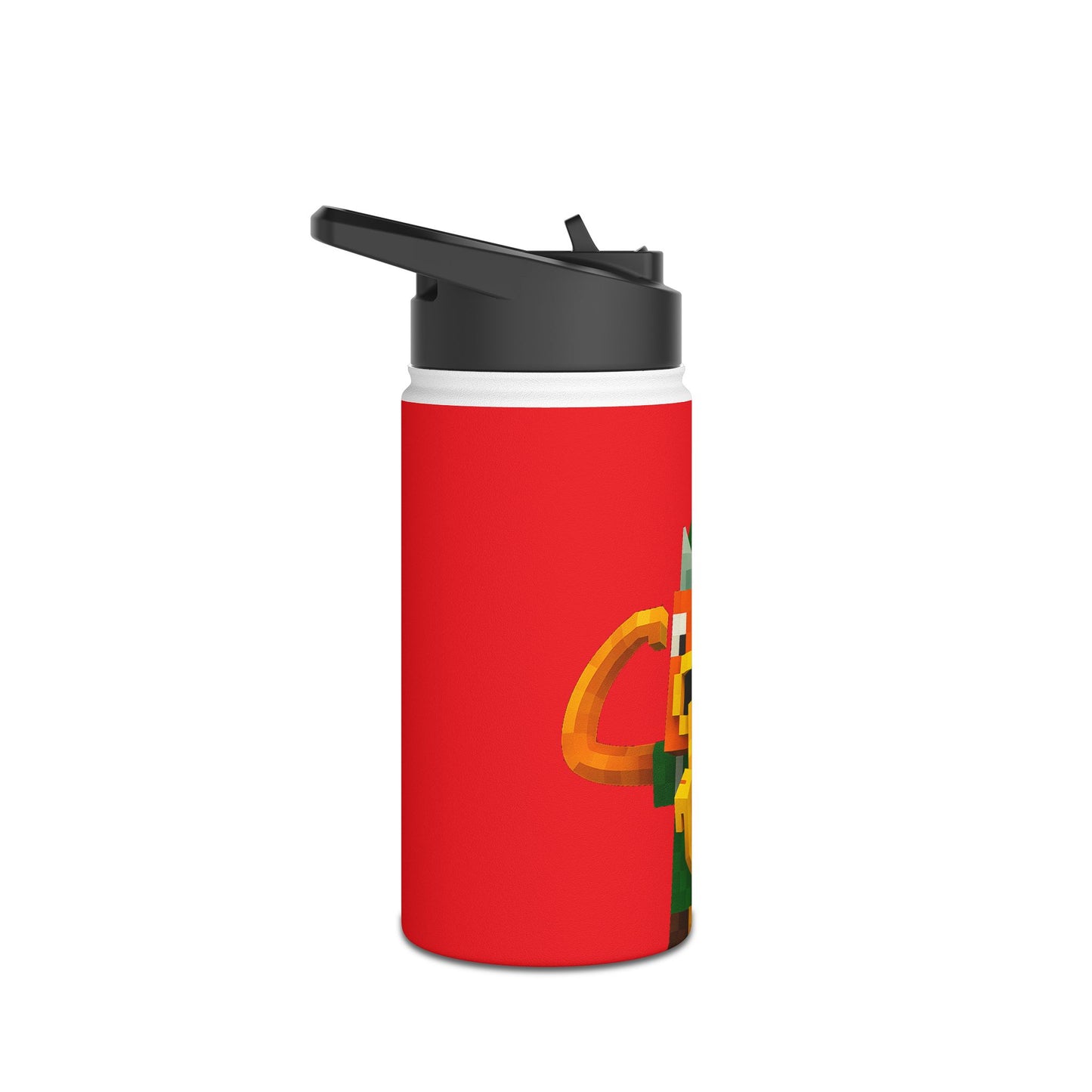 Edelstahl-Wasserflasche, Standarddeckel