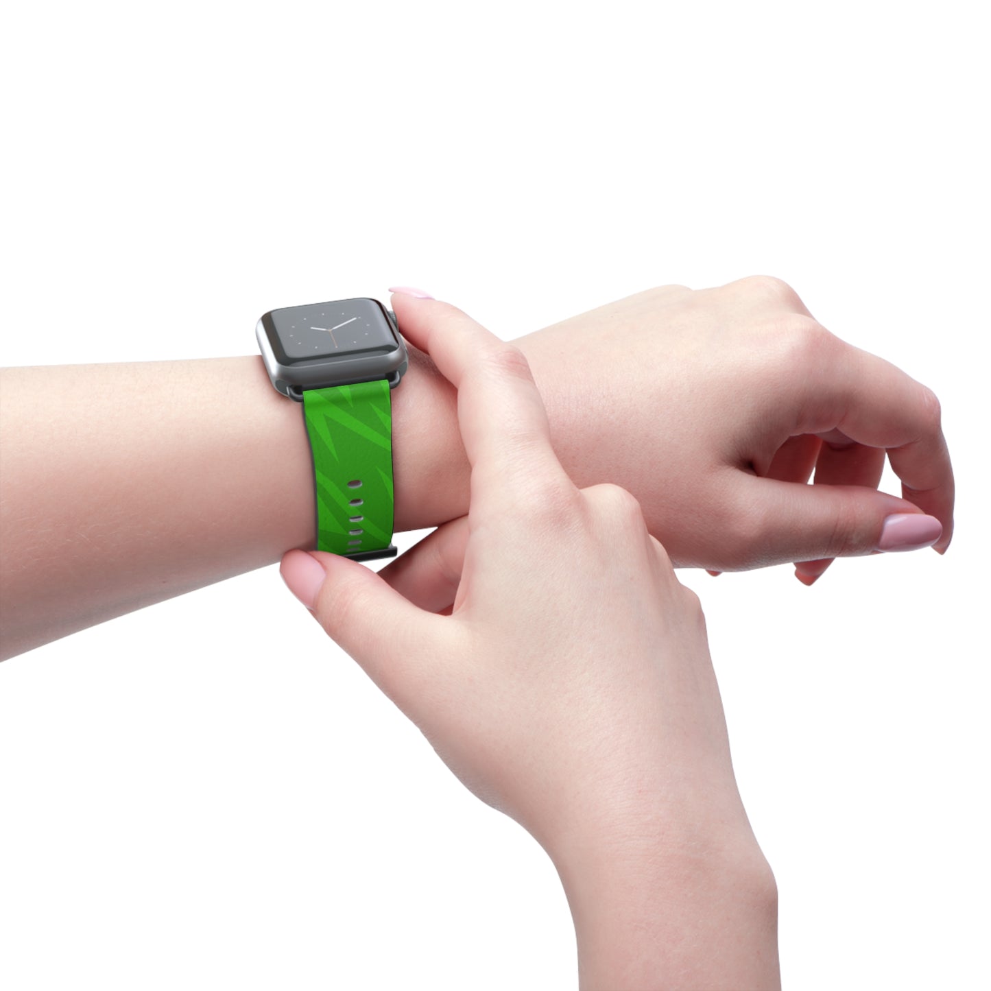 ⭐Bracelet de montre RJ ( Vert ) ludique et aventureux, bracelet de montre connectée coloré, accessoire gaming, cadeau amusant pour gamers, accessoire .⭐
