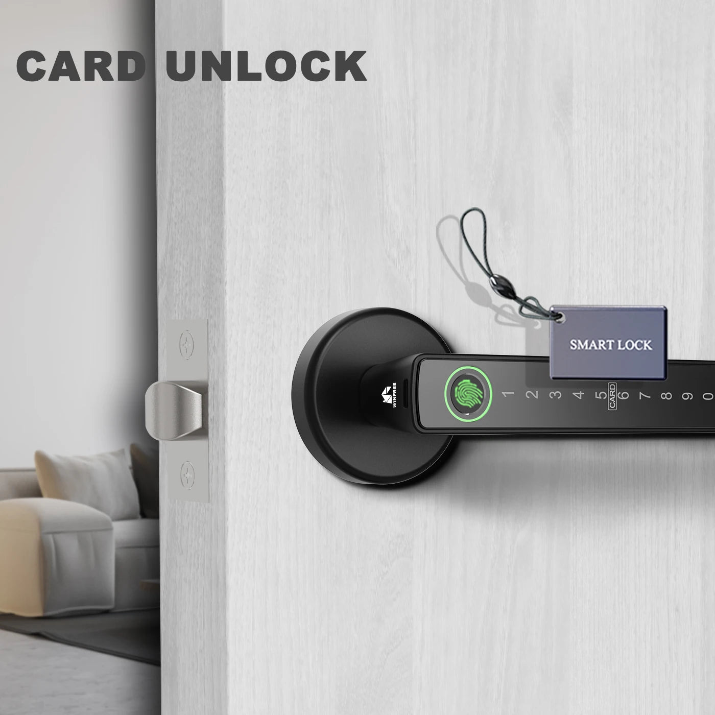 Serrure Intelligente pour Porte de Chambre