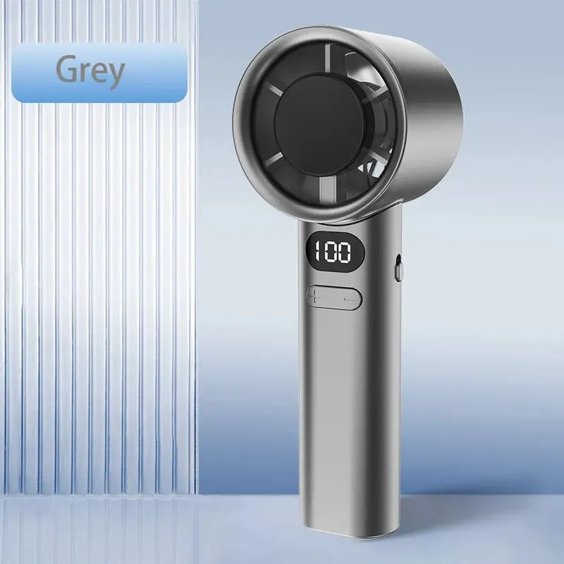 Ventilateur portable, 120 vitesses de vent | Sans lame et rechargeable.