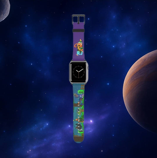 🪐Bracelet de montre RJ  ludique et aventureux, bracelet de montre connectée coloré, accessoire gaming, cadeau amusant pour gamers, accessoire .🪐