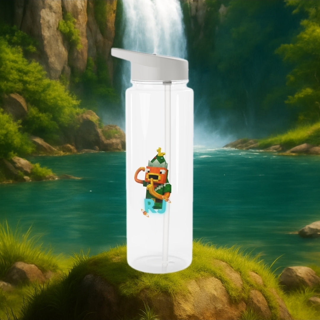 Bouteille d'eau ludique RJ